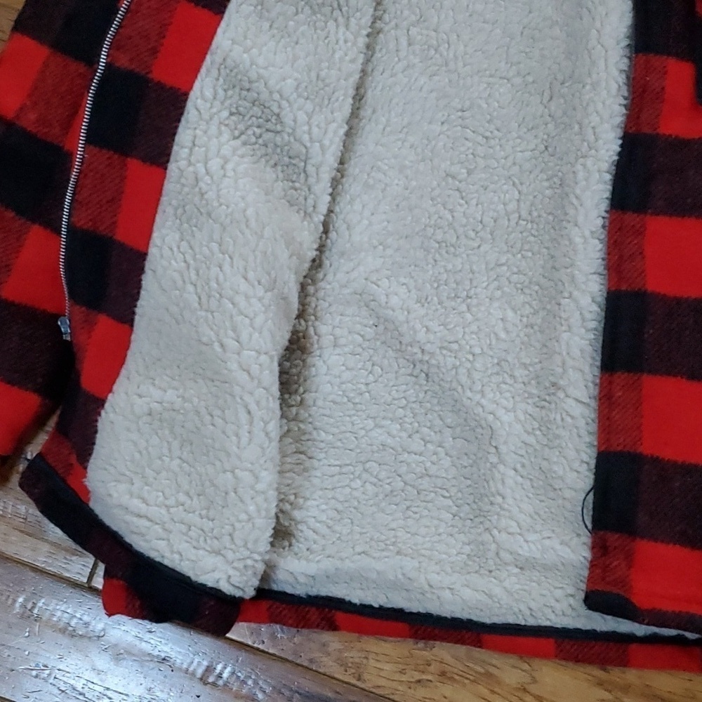 Canyon Guide Outfitters Buffalo check wool shaket Y2K - Picture 5 of 10